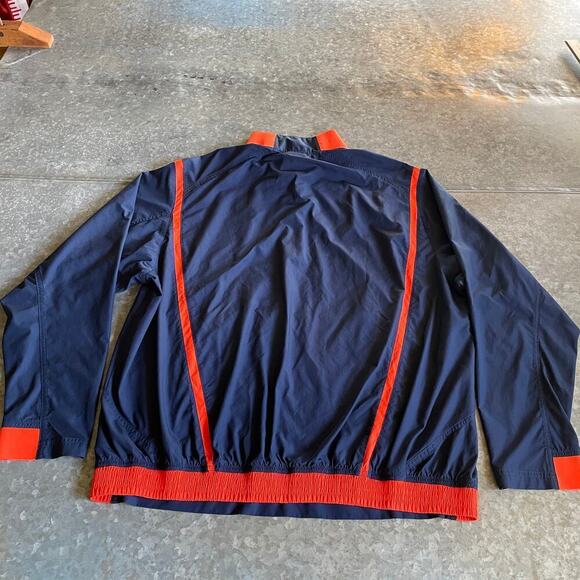 Vintage Illinois Fighting Illini Nike Fit Storm Windbreaker Jacket Large 90s - Picture 12 of 15